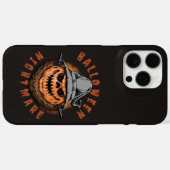 Halloween Pompoen Vogelverschrikker Ontwerp Case-Mate iPhone Case (Achterkant (horizontaal))