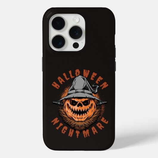 Halloween Pompoen Vogelverschrikker Ontwerp Case-Mate iPhone Case (Achterkant)