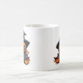 Halloween pompoen vogelverschrikker Schattige Herf Koffiemok (Center)