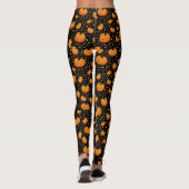 Halloween Pompoen Vrouwen Leggings (Achterkant)