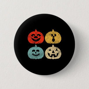 Halloween Pompoen Vrouwen Ronde Button 5,7 Cm