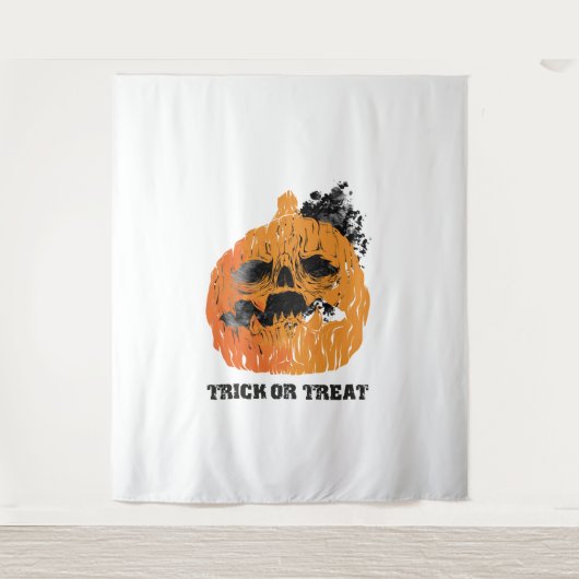 Halloween pompoen wandkleed (Voorkant)