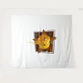 Halloween pompoen wandkleed (Voorkant (horizontaal))