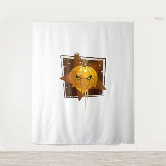 Halloween pompoen wandkleed (Voorkant)