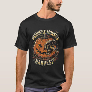 Halloween Pompoen Wezens Nacht T-shirt