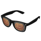 Halloween Pompoen - Zonnebril Party Shades (Gekanteld)