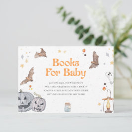 Halloween pompoenboeken voor Baby showers voor Bab Kaart