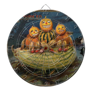  Halloween pompoenen Black Cat Dartbord