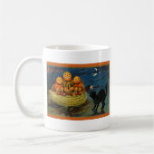  Halloween pompoenen Black Cat Koffiemok (Links)