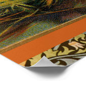  Halloween pompoenen Black Cat Poster (Hoek)