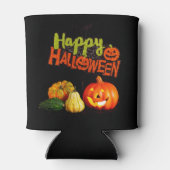 Halloween Pompoenen Blikjeskoeler (Achterkant)