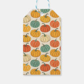 Halloween Pompoenen Cadeaulabel (Achterkant)