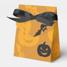 Halloween pompoenen en vleermuizen