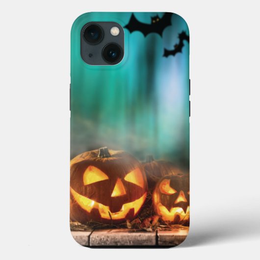 Halloween pompoenen en vleermuizen Case-Mate iPhone case (Achterkant)