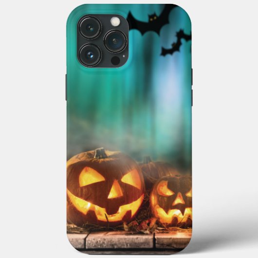 Halloween pompoenen en vleermuizen Case-Mate iPhone case (Achterkant)