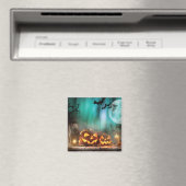 Halloween pompoenen en vleermuizen magneet (Insitu (Vaatwasser))
