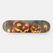 Halloween pompoenen en vleermuizen persoonlijk skateboard (Horizontaal)