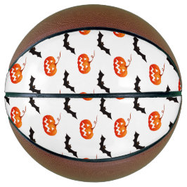 Halloween pompoenen en vleermuizen, Trick or treat Basketbal