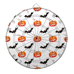 Halloween pompoenen en vleermuizen, Trick or treat Dartbord