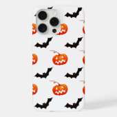 Halloween pompoenen en vleermuizen, Trick or treat iPhone Hoesje (Achterkant)