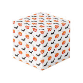 Halloween pompoenen en vleermuizen, Trick or treat Kubus (Achter hoekig)