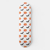 Halloween pompoenen en vleermuizen, Trick or treat Persoonlijk Skateboard (Voorkant)