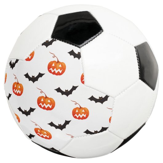 Halloween pompoenen en vleermuizen, Trick or treat Voetbal (Drie kwart)