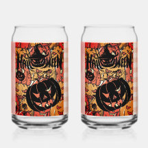 Halloween, Pompoenen Feest, Black Pink