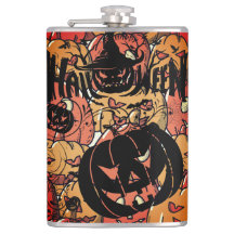 Halloween, Pompoenen Feest, Black Pink