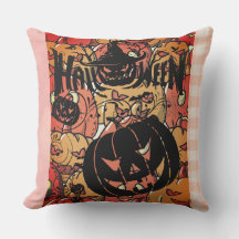 Halloween, Pompoenen Feestje , Black Pink, 