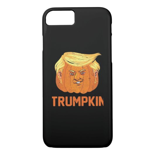 Halloween pompoenen Funny Trumpkin Case-Mate iPhone Case (Achterkant)
