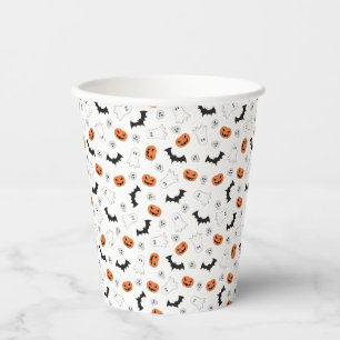 Halloween pompoenen Geesten Bats papieren beke Bekers
