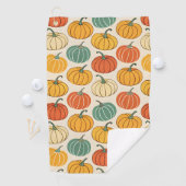 Halloween Pompoenen Golfhanddoek (Insitu)