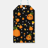 Halloween Pompoenen Grappig Feestartikel Cadeaulabel (Achterkant)