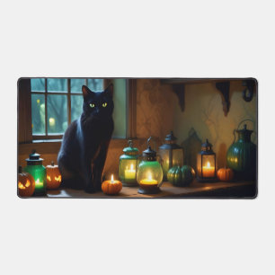 Halloween pompoenen Kat Schattige Spooky feestelij Bureaumat