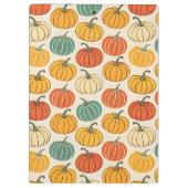 Halloween Pompoenen Klembord (Achterkant)