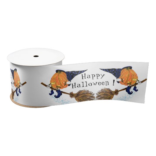 Halloween Pompoenen Lint (Spoel)