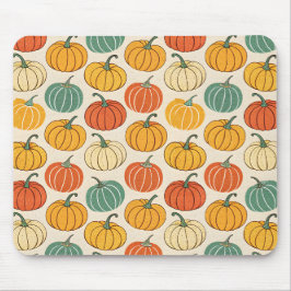 Halloween Pompoenen Muismat
