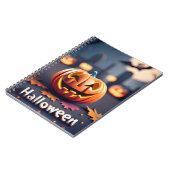 Halloween pompoenen Notitieboek (Linkerzijde)