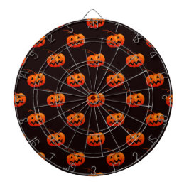 Halloween pompoenen, Oranje pompoenen Trick or tre Dartbord