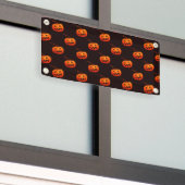 Halloween pompoenen, Oranje pompoenen Trick or tre Spandoek (Buitenkant Gebouw)