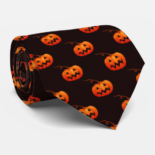Halloween pompoenen, Oranje pompoenen Trick or tre Stropdas