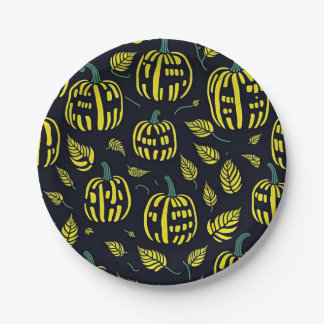 Halloween pompoenen papier Bord