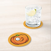 Halloween Pompoenen papier onderzetters 6 (Insitu)