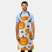 Halloween Pompoenen Parade Schort (Gedragen)