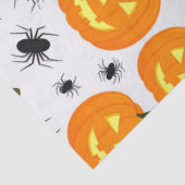Halloween Pompoenen Parade Tissuepapier (Detail)