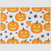 Halloween Pompoenen Parade Tissuepapier (Voorkant)