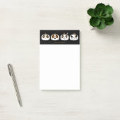 Halloween Pompoenen Post-it® Notes (Kantoor)