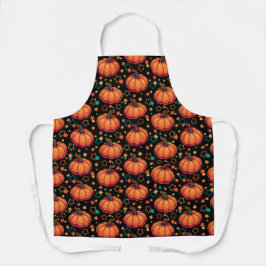 Halloween pompoenen schort
