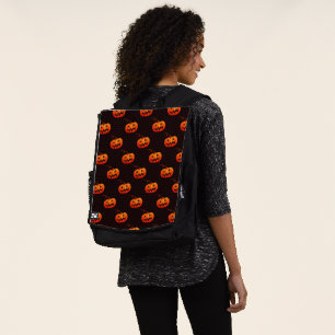 Halloween Pompoenen, Sinaasappelkleurige Pompoenen Rugtassen